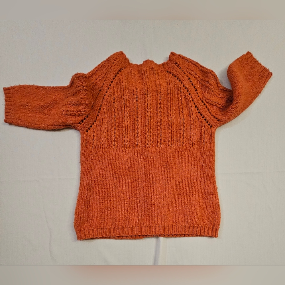 Style&Co Vintage Orange Sweater - Picture 7 of 7